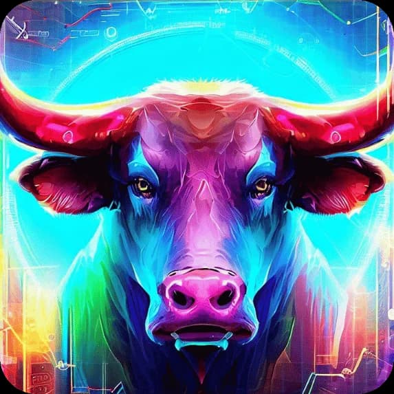 Bold digital illustration for fintech campaign
