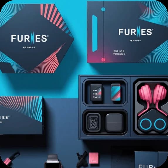 Furmes consumer electronics brand packaging